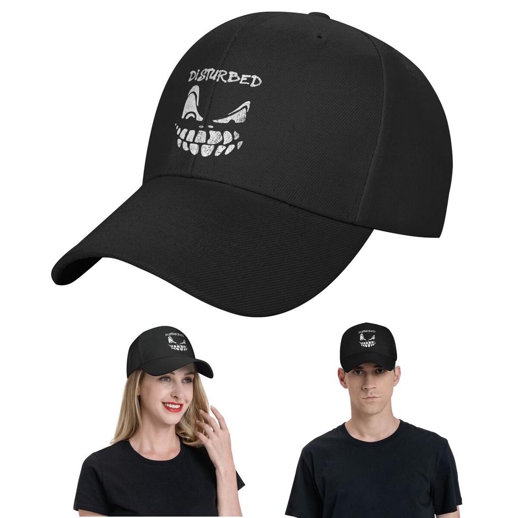 Berretti da Baseball Rock Band Disturbed Cappelli alla Moda per Uomo Donna Cappellino Casuale Cappellino da Baseball Hip Hop Casquette