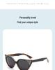 New Trendy European & American Women's Anti-UV Outdoor Sport Sunglasses