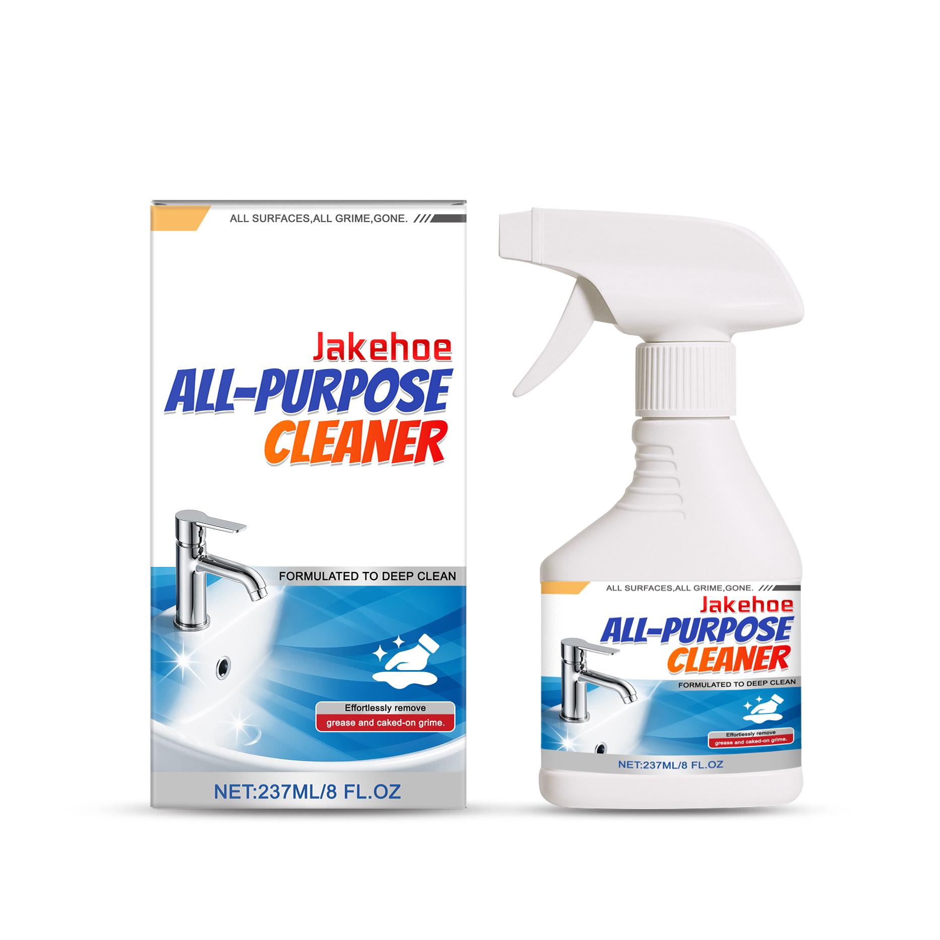 

Powerful Multi-purpose Surface Cleaner Suitable for Kitchen and Bathroom Bathroom Descaling Agent Kitchen Oil Stain Deep Cleaner 1PC
