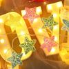 Star Shape LED String Light 20 LED Room Decoration Battery Powered Garland  Birthday Garden Party Children's Room 3 Meters