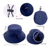 New Unisex Outdoor Fisherman Hat Waterproof Fishing Climbing Tourism And Hiking Foldable Bob Bucket Sunhats Mens Panama Bucket