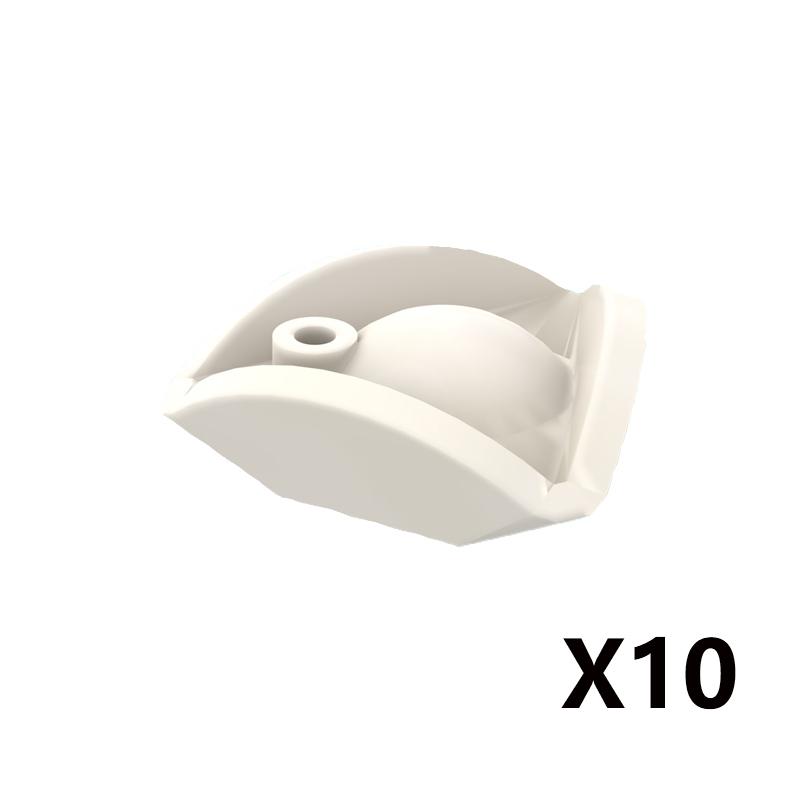 MOC Armes Médiévales Accessoire Briques Soldat Figurine Chapeau de Cow-boy Fusil de Chasse Arbalète Lance Armure Casque Masque Brique Jouet