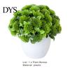 Artificial Plant Pot Realistic Energetic Decorative Vivid UV-resistant Fake Desktop Ornament Bonsai Office Decor