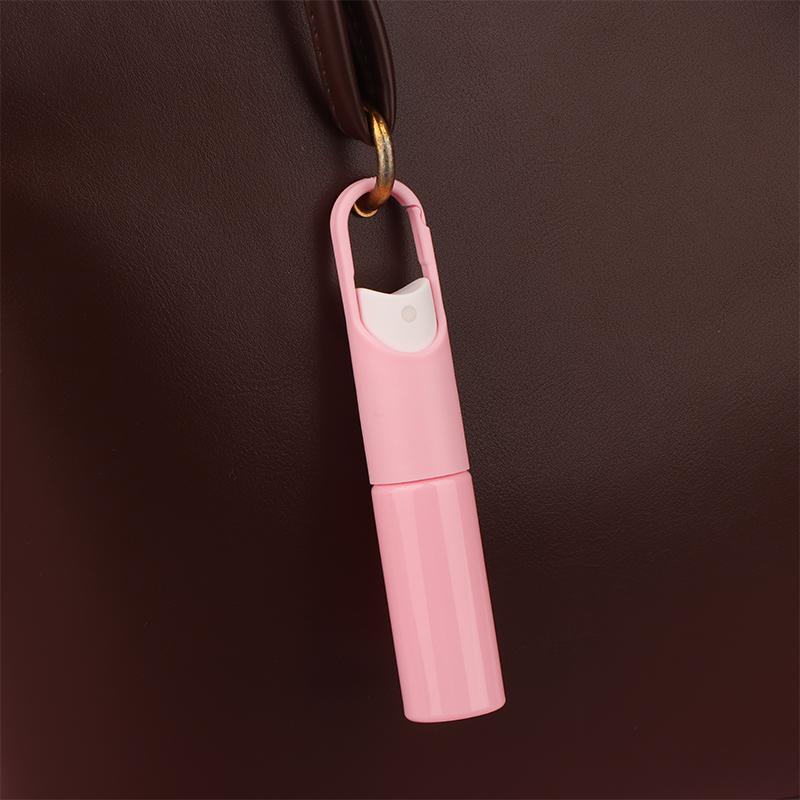 20Ml Mini Portabil Reîncărcabil Parfum Dezinfectant de Mâini Alcool Cârlig Sticlă Portabilă cu Pompă Spray Recipient Gol pentru Parfum