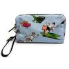 Excellent Pouch Triangle Logo Re-Nylon Surf Print Wristlet Included 1NS693 Used
