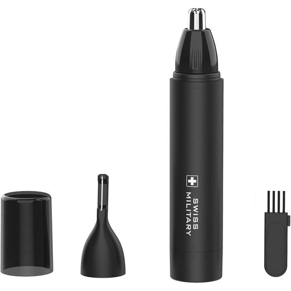 

Средство для удаления волос в носу Swiss Military 2в1, чёрное, SMA-NH1000