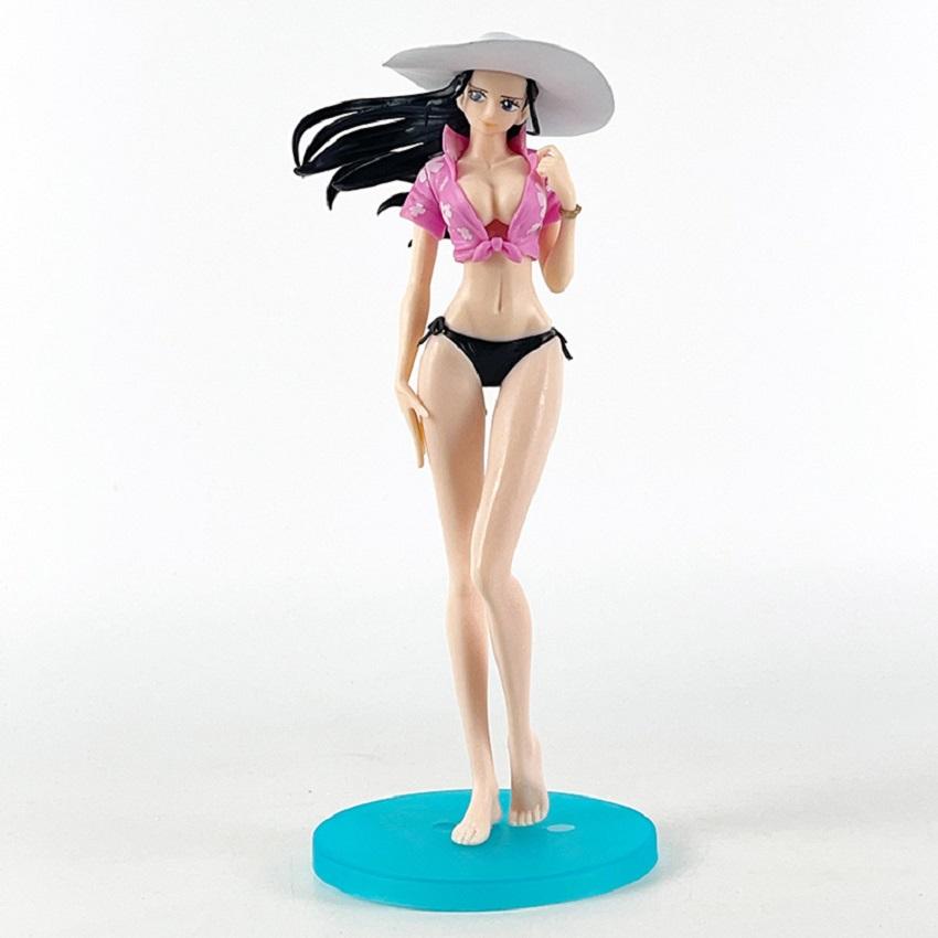

Anime One Piece Swimsuit Series 4 styles Nami Nico Robin Vivi mermaid White Star toy doll Anime Peripheral PVC Model Toy Gifts