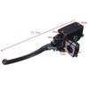 Fits for 1Pair 1" 25mm Universal Motorcycle Front Brake Clutch Lever Master Cylinder Hydraulic Pump For Honda Yamaha Suzuki