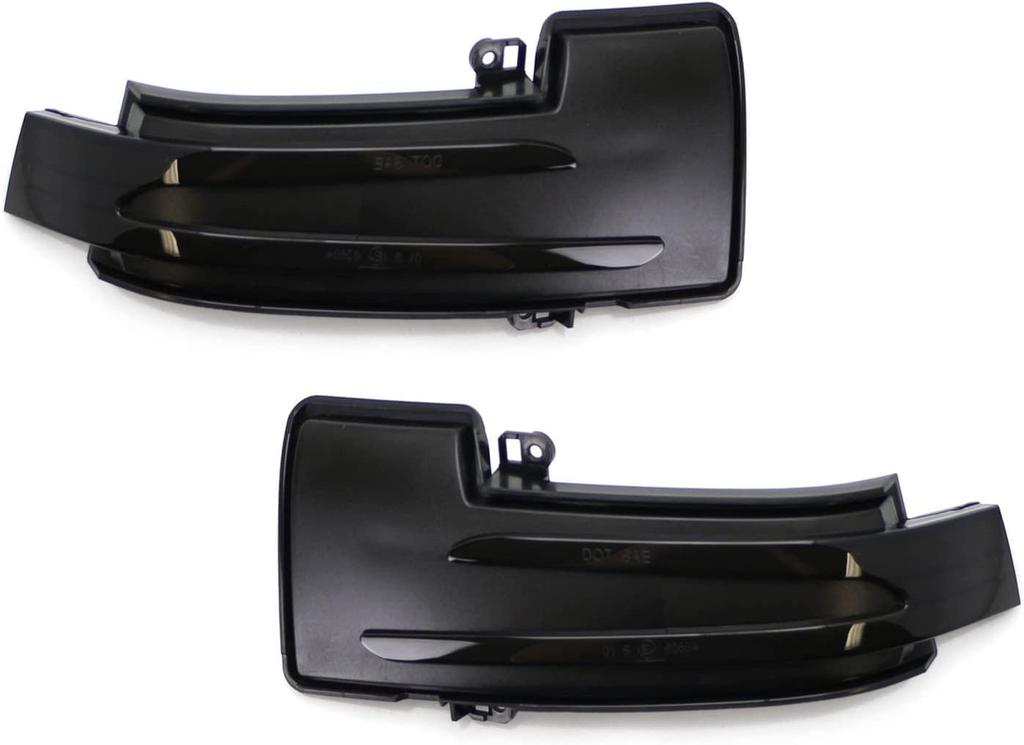 LED Flowing Door Mirrors with Flashing Switch and Dynamic Turn Signals for GLE GL and Smoked EU Certified Hotimp® Sequential/Normal W166, X166, G,