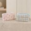 Lace Trim Pen Pouch Large Capacity Zipper Storage Bag Cute Cosmetic Pouch  Makeup Storage