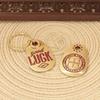 Fashionable Unisex Key Chain With Inspirational Detail Motivational Good Luck Pendant Key Holder Accessories