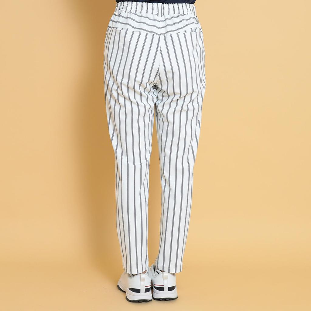 Jogger Pants Stretch Stripe Golf C25126204 LL [Callaway] Women's (8-Way Pattern) / / 1030_White