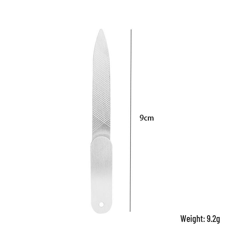 Stainless Steel Pedicure Knife Set: Dual-Headed Nail Pick with Razor, Foot File & Exfoliating Tool
