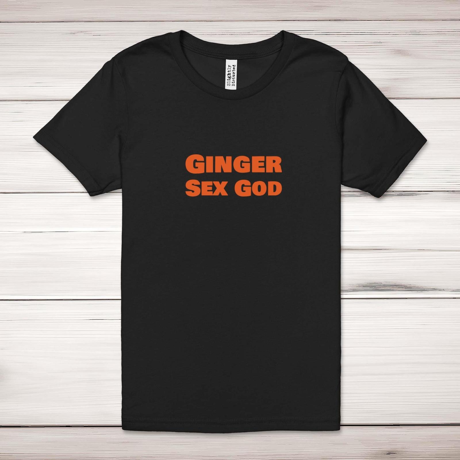 Ginger Sex God Adult T-Shirt S разноцветный
