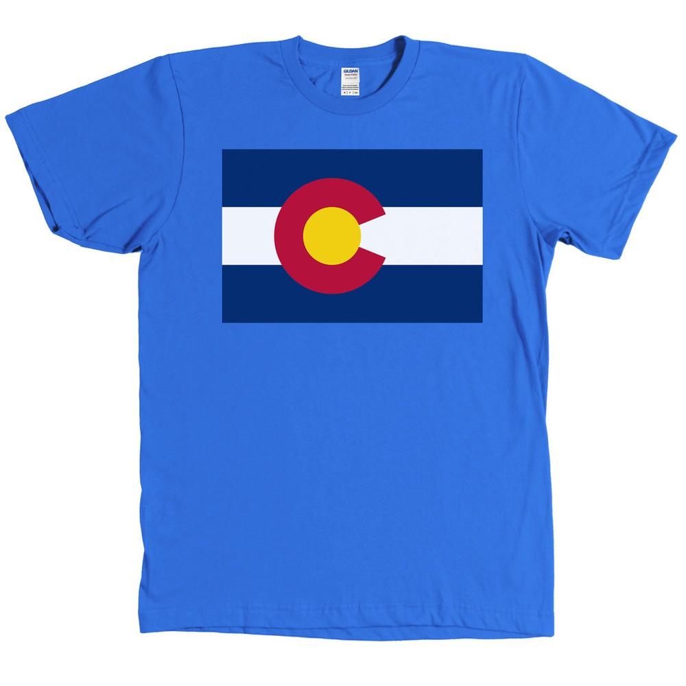 

Colorado State Flag Shirt CO Pride Denver Tee NEW WITH TAGS - MANY COLORS Unisex T-Shirt XL