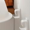6Pcs Washbasin Hooks Adhesive Hooks Storage Rack Wall-Hung Washbasin Holder Home Bathroom Kitchen Supplies