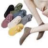 Women’s Non-Slip Lace Trim Thick Floor Socks for Autumn/Winter