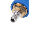 High Pressure Washer Rotating Turbo Nozzle Ceramic Core 1/4" Quick Connect 360 Rotation Tip For Car Patio Home Washing Cleaning
