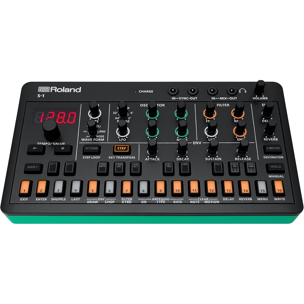 Roland Roland Synthesizer S-1 Portable Polysynth Step Sequencer AIRACOMPACT Tweak Synth Compact S...