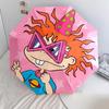Rugrats-Muster, automatischer Klappschirm, tragbares und faltbares Design, 8 Schirmrippen, ein Weihnachts- oder Geburtstagsgeschenk.