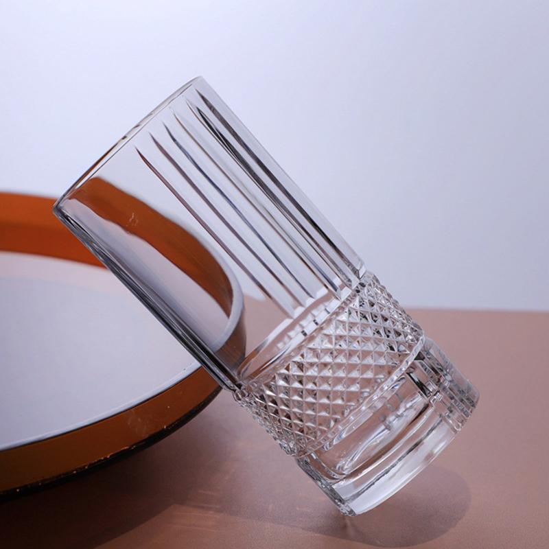 315ml/340ml Glasses Water Bottle Classic Colin Cup Diamond Patterned Coffee Cup Wine Cups Wedding Gifts Mugs Household Drinkware
