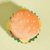 Nuovi Peluche Eco-Friendly per Animali Giocattoli per Cani Simulazione Hamburger Cartone Animato Resistente al Morso Giocattolo da Masticare
