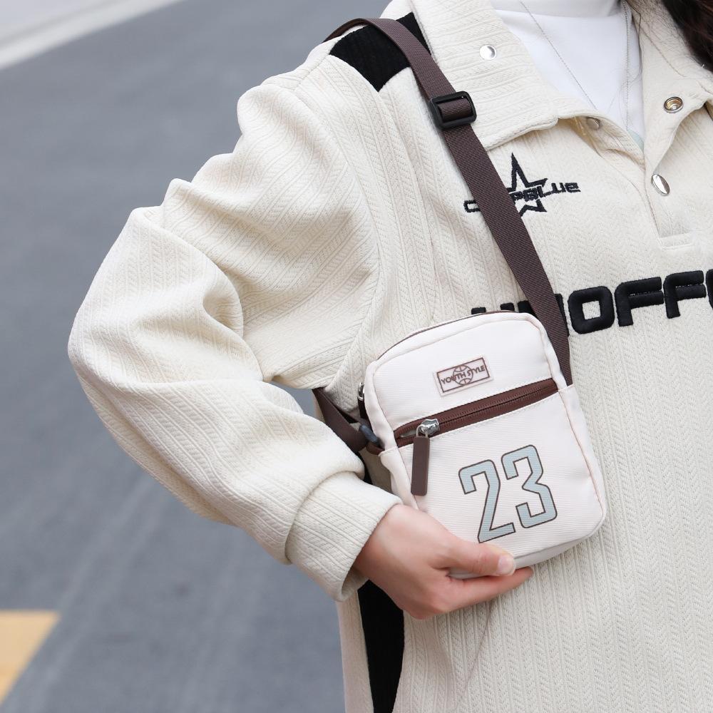 Versatile Vertical Mobile Phone Bag Premium Nylon Messenger Bag Mini Small Bag Sale