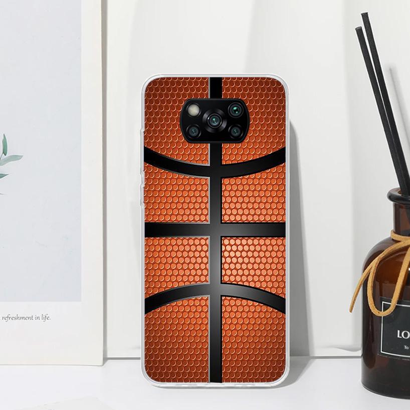 Basketball Basket Play Phone Case For Xiaomi Poco X7 X6 X5 X4 X3 Nfc F6 F5 Pro F4 Gt F3 F2 F1 M5S M4 M3 Art Fundas Back Cover
