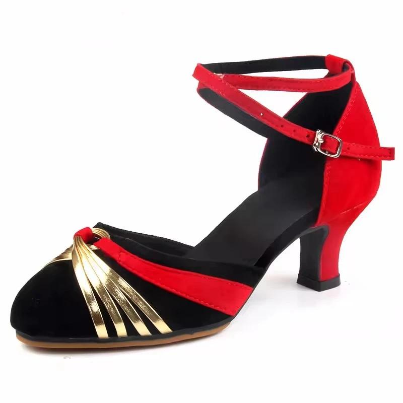 2025 Profesionální boty na latinskoamerické tance pro ženy Vysoký podpatek Letní boty Tango Společenské taneční boty Ženy Chaussure Femme Zapatillas