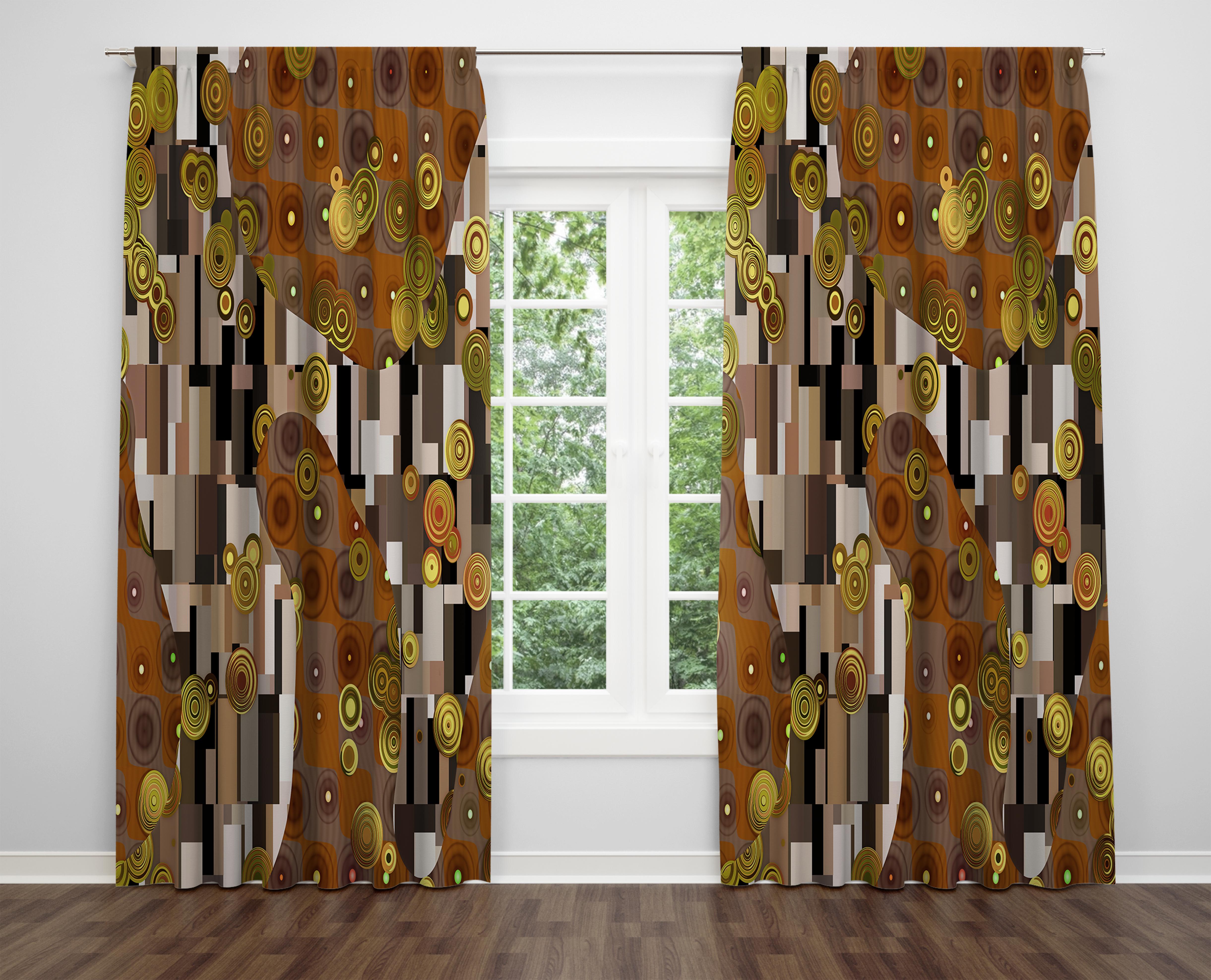 

Декоративний дизайн, високоякісна бавовняна тканина, ви можете вибрати одну або подвійну фіранку з крила 1 piece різнокольоровий