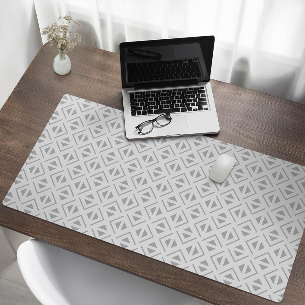 Vinyl Protective Mat With Modern Geometric Pattern 120X60 Cm