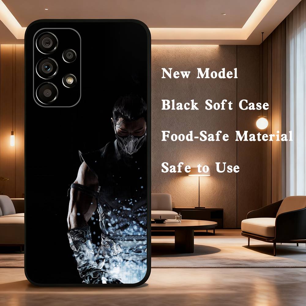 

Game M-MK Sub Z-Zero Phone Case For Samsung Galaxy A73,31,32,72,41,53,52,71,22,5G,Note,J7,8,9 Soft Black Cover SamsungNote20ultra
