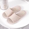 2026 New Style Linen Cotton Indoor Breathable Non-Slip Soft Sole Sandals for Women and Men