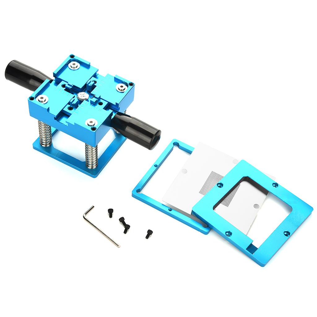 BGA Reballing Station Solder Rework Kit Soldering Station Stencils Balls Kit