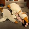 Douyin Viral Giant White Goose Plush Pillow – Cute Duck Stuffed Animal for Birthdays
