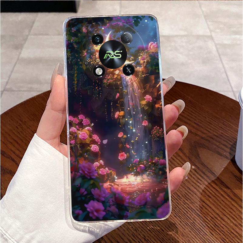 Hülle Für ITEL RS4 S666LN Gehäuse Luxus Niedlich Liebesherz Hase Lustiges Muster Transparentes TPU Weiches Silikon Handyhülle Rückseite