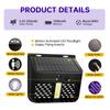 Solar Light Solar Bug Zapper Outdoor Mosquito Killer With Motion Sensor Waterproof Solar Powered Fly Trap For Garden Yard Wall
