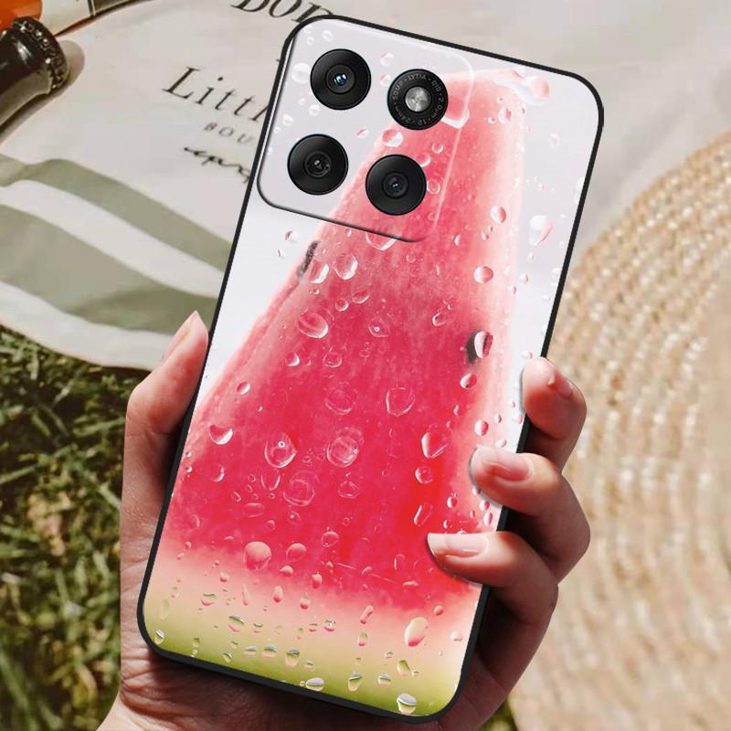Etui do Motorola Edge 70 5G Modne Czarne Silikonowe Miękkie TPU Etui na Telefon do Motorola Moto X70 Air 5G 2025 Pokrowiec Tylny Etui Funda