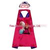 Kids' 3D Superhero Cape Costume for Halloween & Parties