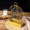 Sandalwood Incense Burner: Creative Hanging Metal Tray & Ash Catcher Birdcage