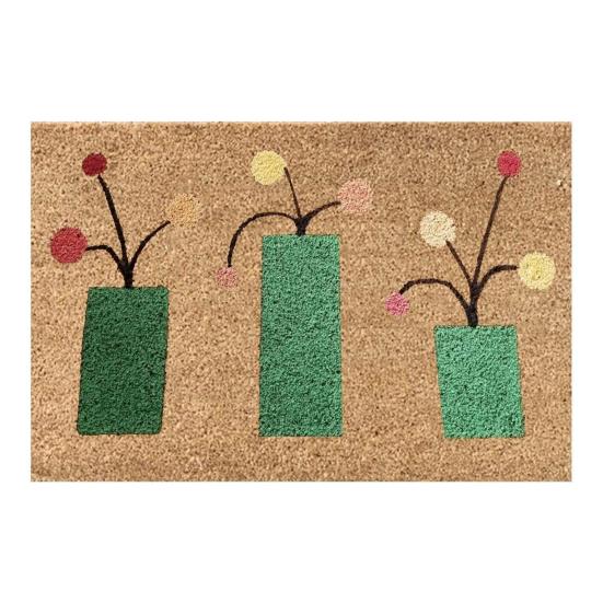 Vstupní kobereček Užitečný Zabránit pádu Krátký sametový koberec na podlaze 40x60cm Květinový vzor Rohožka na uvítanou Rohožku na uvítanou Rohožku na dveře Home Decor