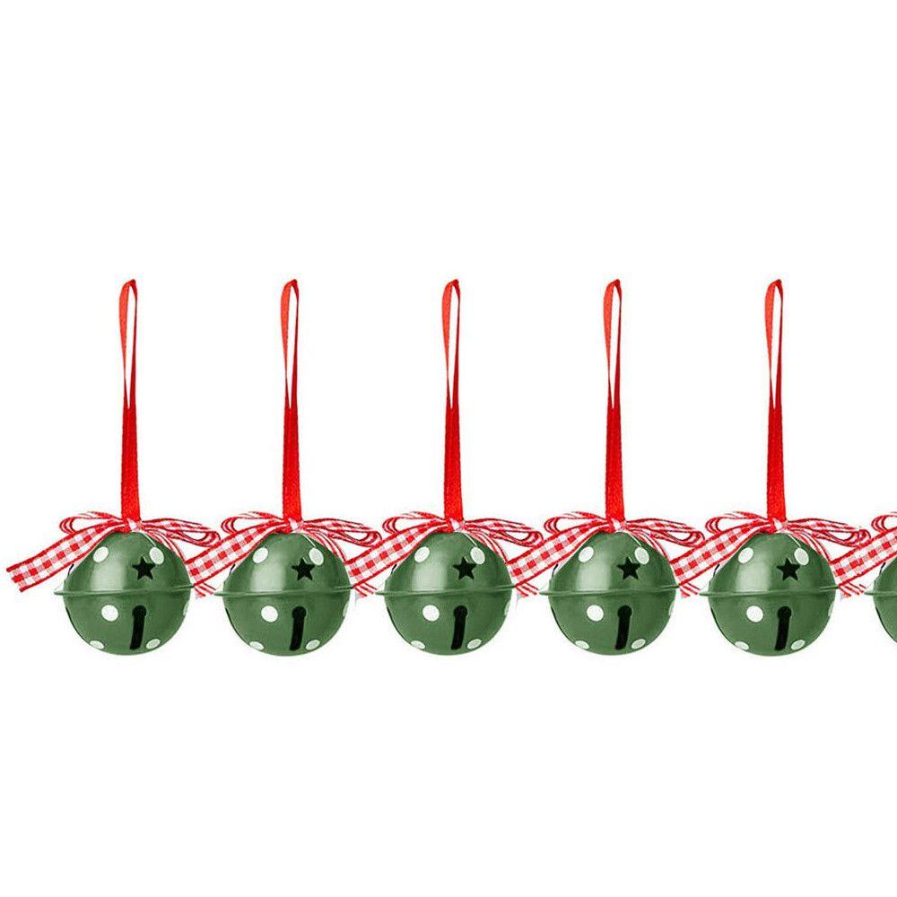 Christmas Bells Baubles Party Xmas Tree Decorations Hanging Ornament New Year Decor