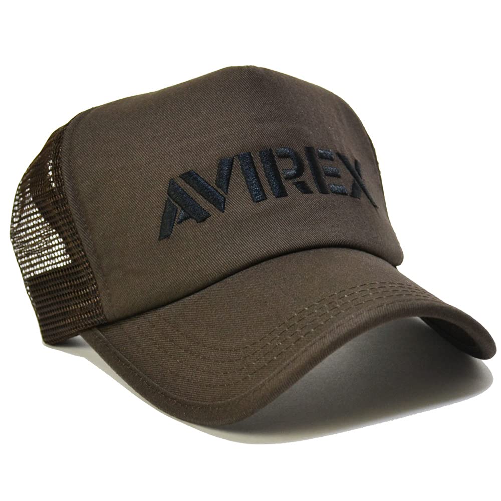 

Avirex Front Embroidered Mesh Cap 14874500 (Brown)