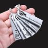 Spiel Death Stranding Sam Halskette Cosplay Norman Reedus Fomulas Metall Anhänger Halskette Lange Kette Männer Schmuck Sammeln Geschenk