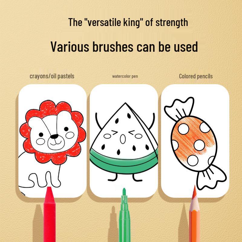 10m Kids' Ultra-Long Drawing Paper Roll, Doodle & Coloring Scroll, Wall-Safe, Easy to Hang