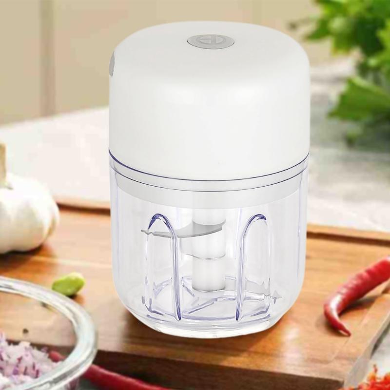 Efficient Electric Food Chopper Vegetable Grinder Household Garlic Press Mashers Quick and Convenient Cooking Aid
