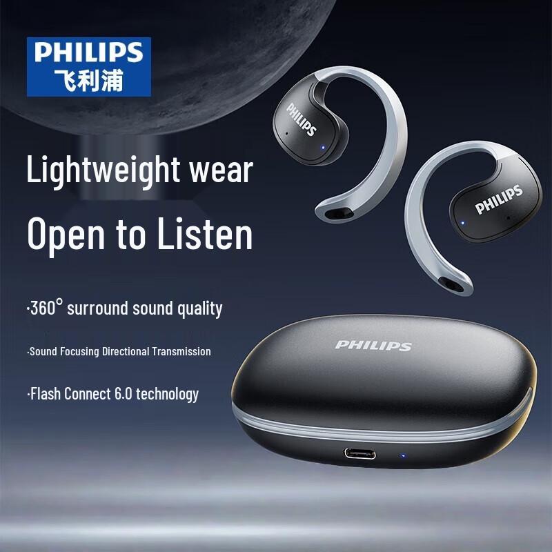 

Philips TAT2708 True Wireless Open-Ear Sport Earbuds