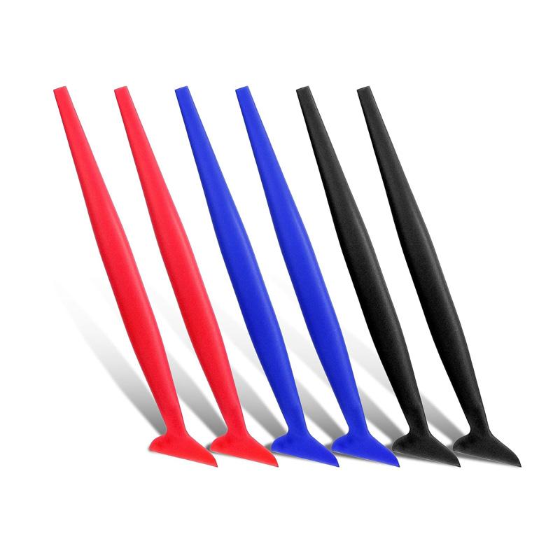 3-18PCS Car Vinyl Wrap Tool Kit 3 in 1 Vinyl Flexible Micro Squeegee Curves Slot Tint Tool Automotive Vinyl Wrap Film Install