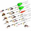 Fly Fishing Nano Worm Hook Lure Set for Micro