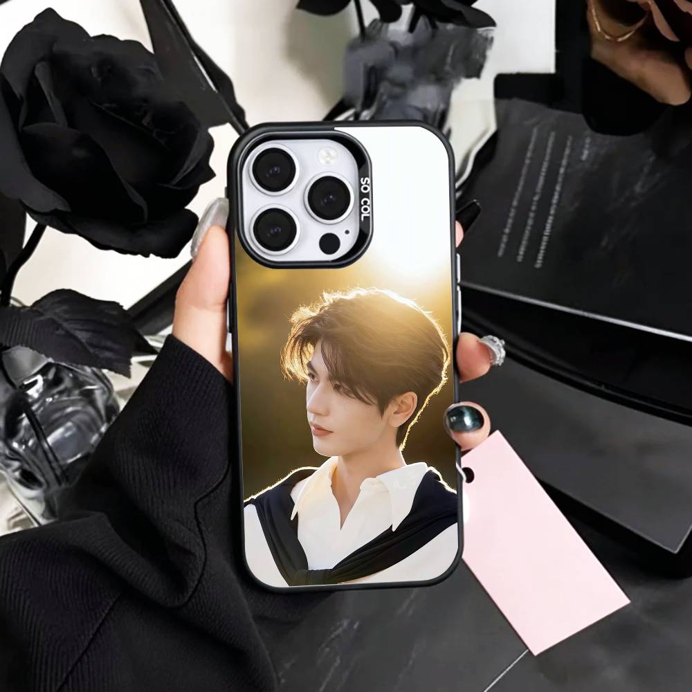 CHINA Z-Zhang Ling He Phone Case For iPhone17,16,15,14,13,12,11 Plus,Pro Max Colored Silver Plated Inside Cover